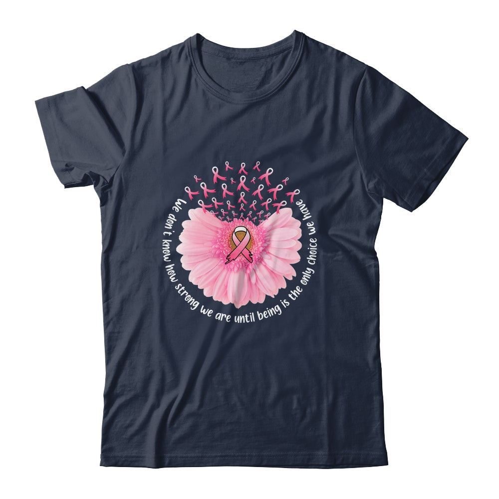 Sunflower Breast Cancer Awareness Pink Ribbon In October Shirt & Tank Top | siriusteestore