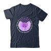 Sunflower Epilepsy Awareness Purple Ribbon In November Shirt & Tank Top | siriusteestore