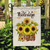 Sunflower Fall Welcome Summer Holiday Farmhouse Yard | siriusteestore