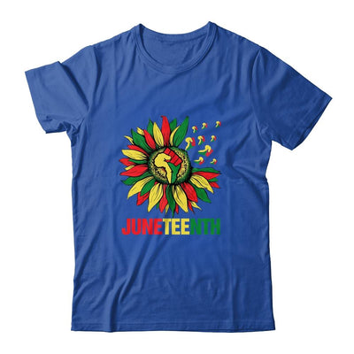 Sunflower Fist Juneteenth Black History African American Shirt & Tank Top | Siriustee.com