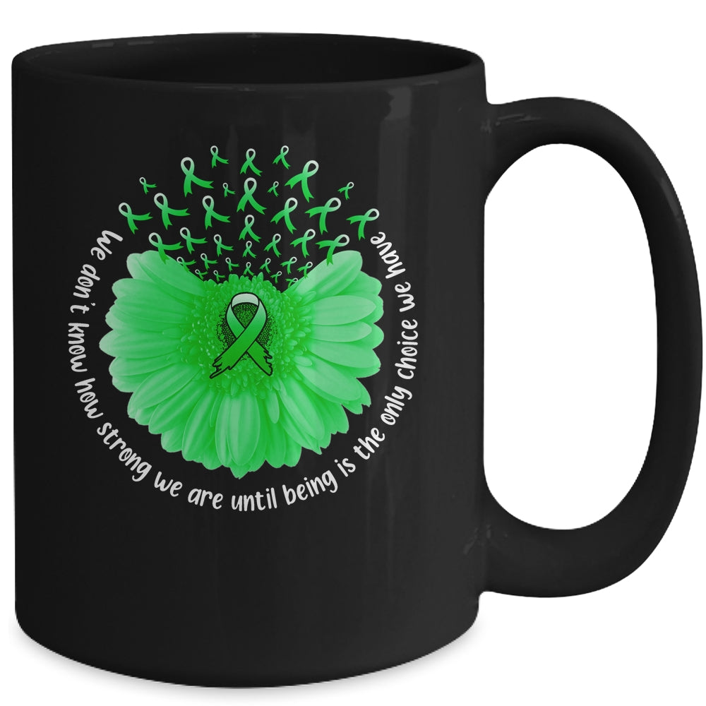 Sunflower Mental Health Awareness Green Ribbon In May Mug | siriusteestore