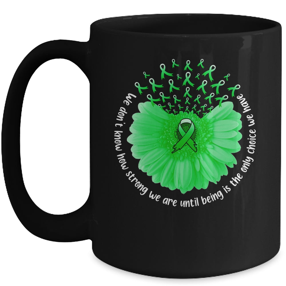 Sunflower Mental Health Awareness Green Ribbon In May Mug | siriusteestore