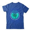 Sunflower Ovarian Cancer Awareness Teal Ribbon In September Shirt & Tank Top | siriusteestore