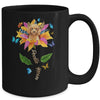 Sunflower Poodle Mom Dog Lover Mothers Day Mug | siriusteestore