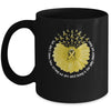 Sunflower Sarcoma Awareness Yellow Ribbon in July Mug | siriusteestore