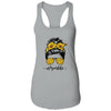 Sunflowers Mom Life Messy Bun Hair Sunglasses Mother's Day Shirt & Tank Top | siriusteestore