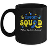 Support Squad Down Syndrome Awareness Mug | siriusteestore