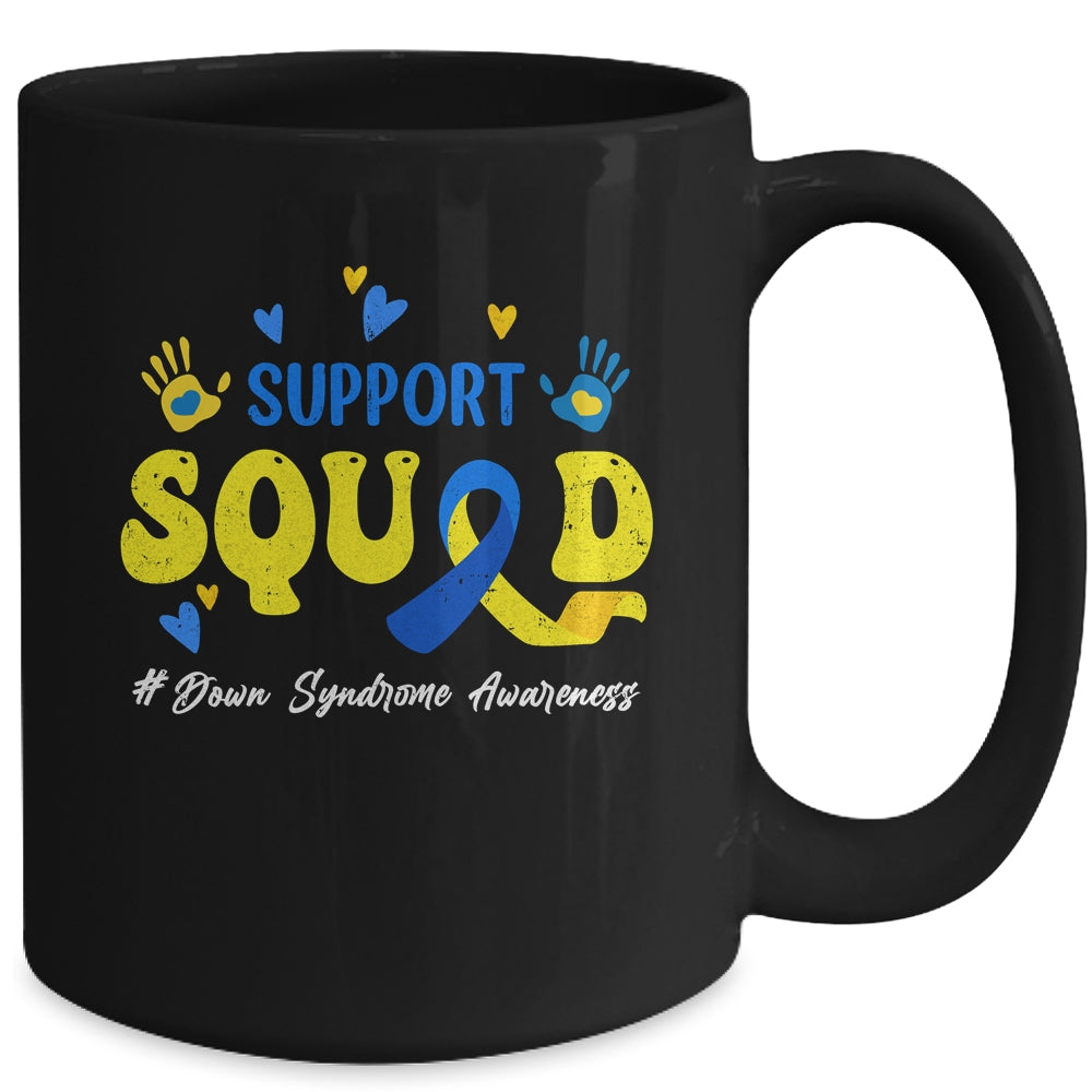 Support Squad Down Syndrome Awareness Mug | siriusteestore