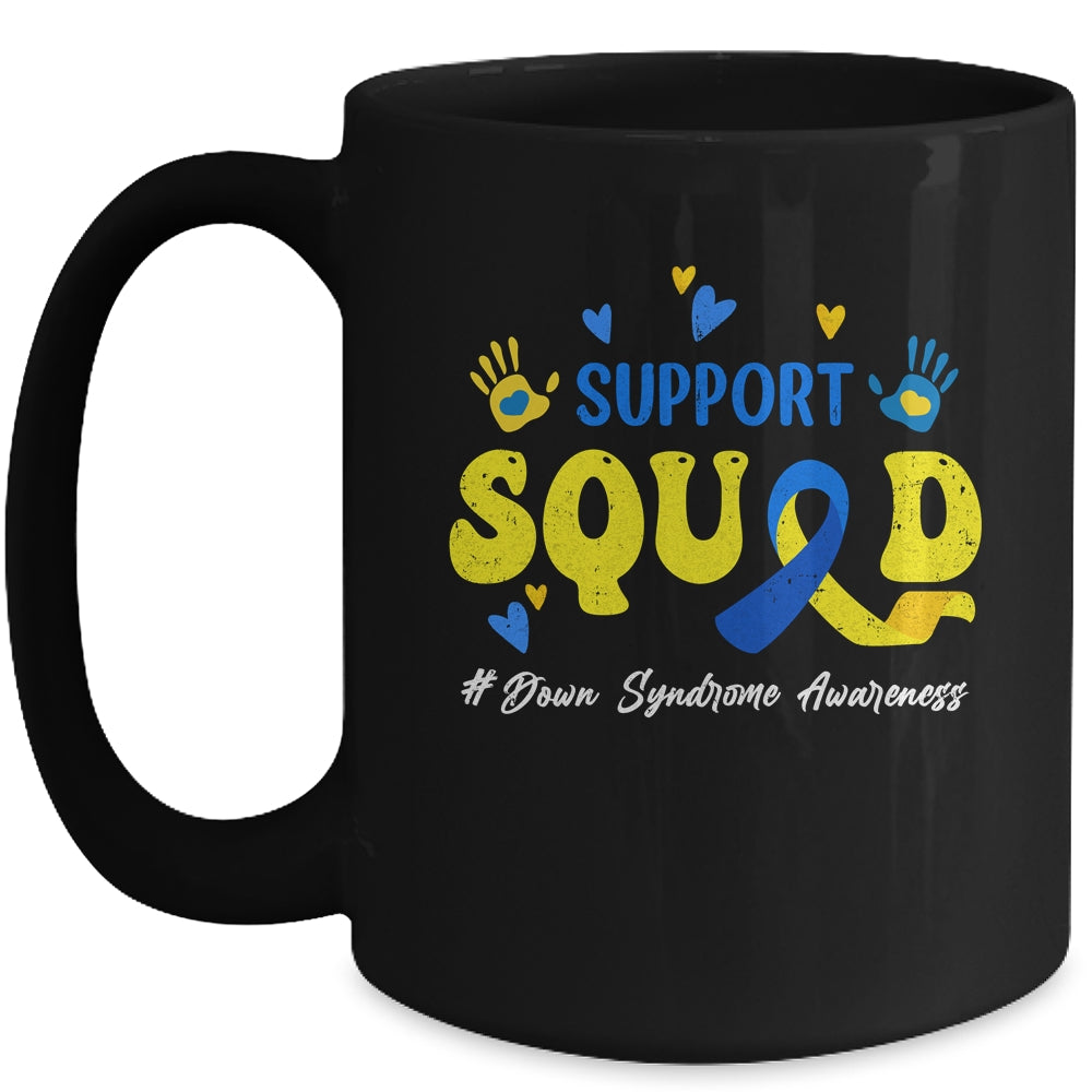 Support Squad Down Syndrome Awareness Mug | siriusteestore