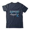 Support Squad Leopard Blue Warrior Colon Cancer Awareness Shirt & Hoodie | siriusteestore