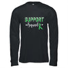 Support Squad Leopard Green Warrior Mental Health Awareness Shirt & Hoodie | siriusteestore