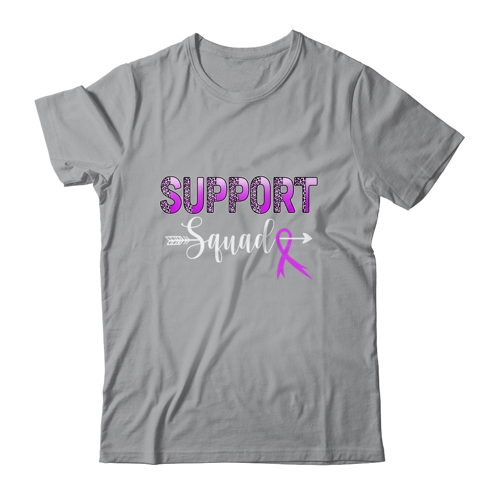 Support Squad Leopard Purple Warrior Epilepsy Awareness Shirt & Hoodie | siriusteestore