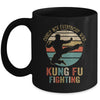 Surely Not Everybody Was Kung Fu Fighting Vintage Men Women Mug | siriusteestore
