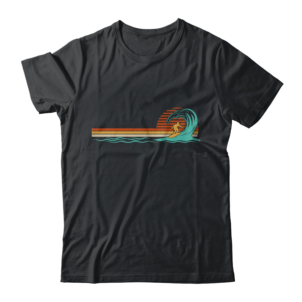 Surfer Vintage Wave Retro Surfing Surf Beach Shirt & Tank Top | siriusteestore