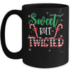 Sweet But Twisted Funny Candy Cane Christmas Xmas Mug | siriusteestore