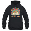 Take A Look It's In A Book Lover Reading Groovy Rainbow Shirt & Tank Top | siriusteestore