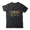 Teacher Christmas Books Santa Leopard Plaid Cakes Xmas Shirt & Sweatshirt | siriusteestore