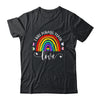 Teacher LGBT Teaching Love LGBTQ Rainbow Pride Month Shirt & Tank Top | siriusteestore