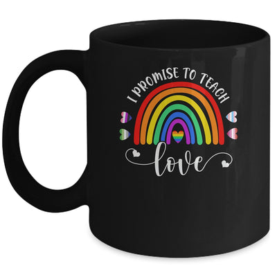 Teacher LGBT Teaching Love Rainbow Pride Month Mug | siriusteestore