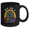 Teacher You Are A Rainbow Of Possibilities Funny Mug | siriusteestore