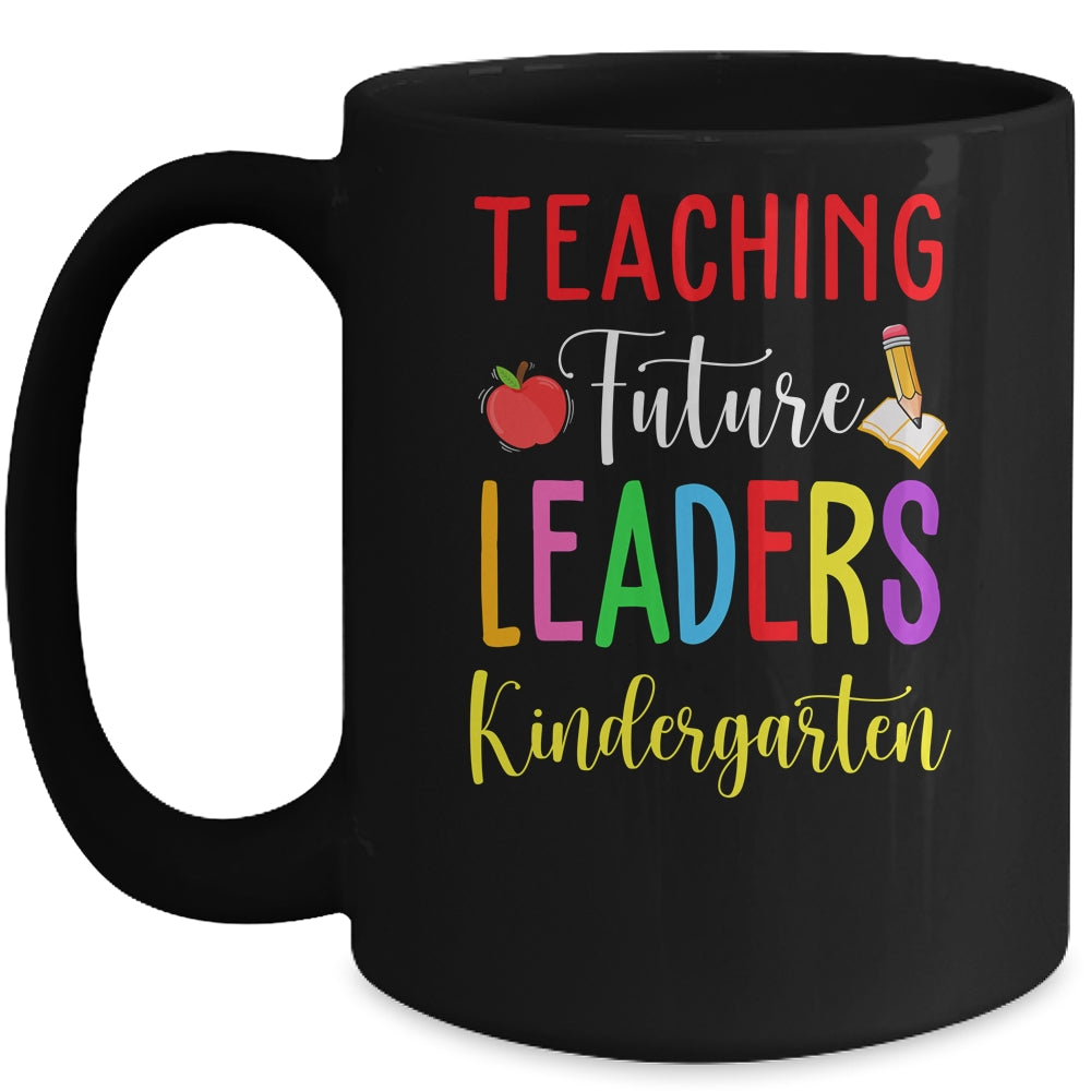 Teaching Future Leaders Kindergarten Mug | siriusteestore