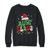 Team Santa Aunt Claus Elf Groovy Matching Family Christmas Shirt & Sweatshirt | siriusteestore