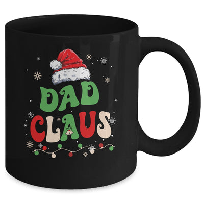 Team Santa Dad Claus Elf Groovy Matching Family Christmas Mug | siriusteestore