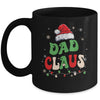 Team Santa Dad Claus Elf Groovy Matching Family Christmas Mug | siriusteestore