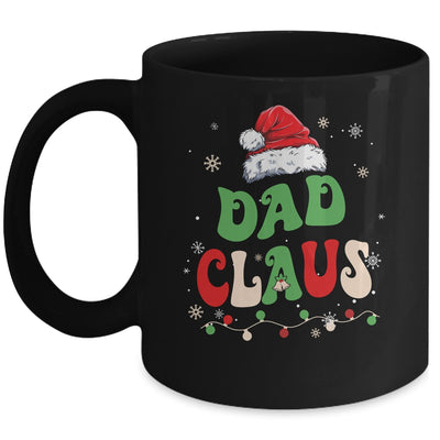 Team Santa Dad Claus Elf Groovy Matching Family Christmas Mug | siriusteestore