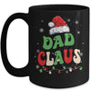 Team Santa Dad Claus Elf Groovy Matching Family Christmas Mug | siriusteestore