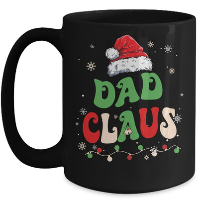 Team Santa Dad Claus Elf Groovy Matching Family Christmas Mug | siriusteestore