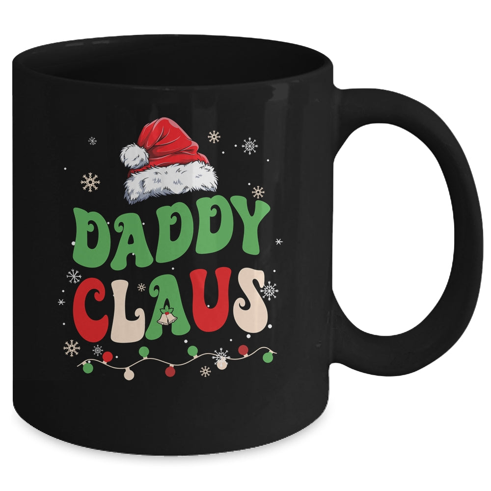 Team Santa Daddy Claus Elf Groovy Matching Family Christmas Mug | siriusteestore