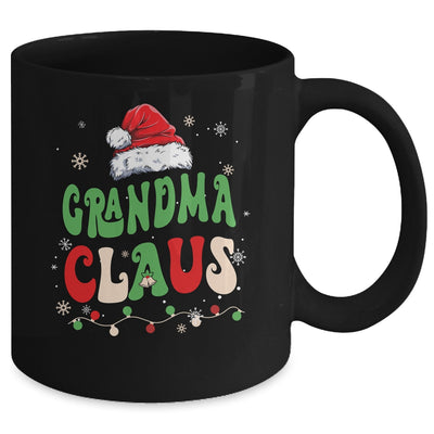 Team Santa Grandma Claus Groovy Matching Family Christmas Mug | siriusteestore