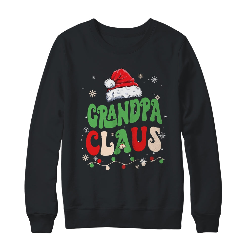 Team Santa Grandpa Claus Groovy Matching Family Christmas Shirt & Sweatshirt | siriusteestore