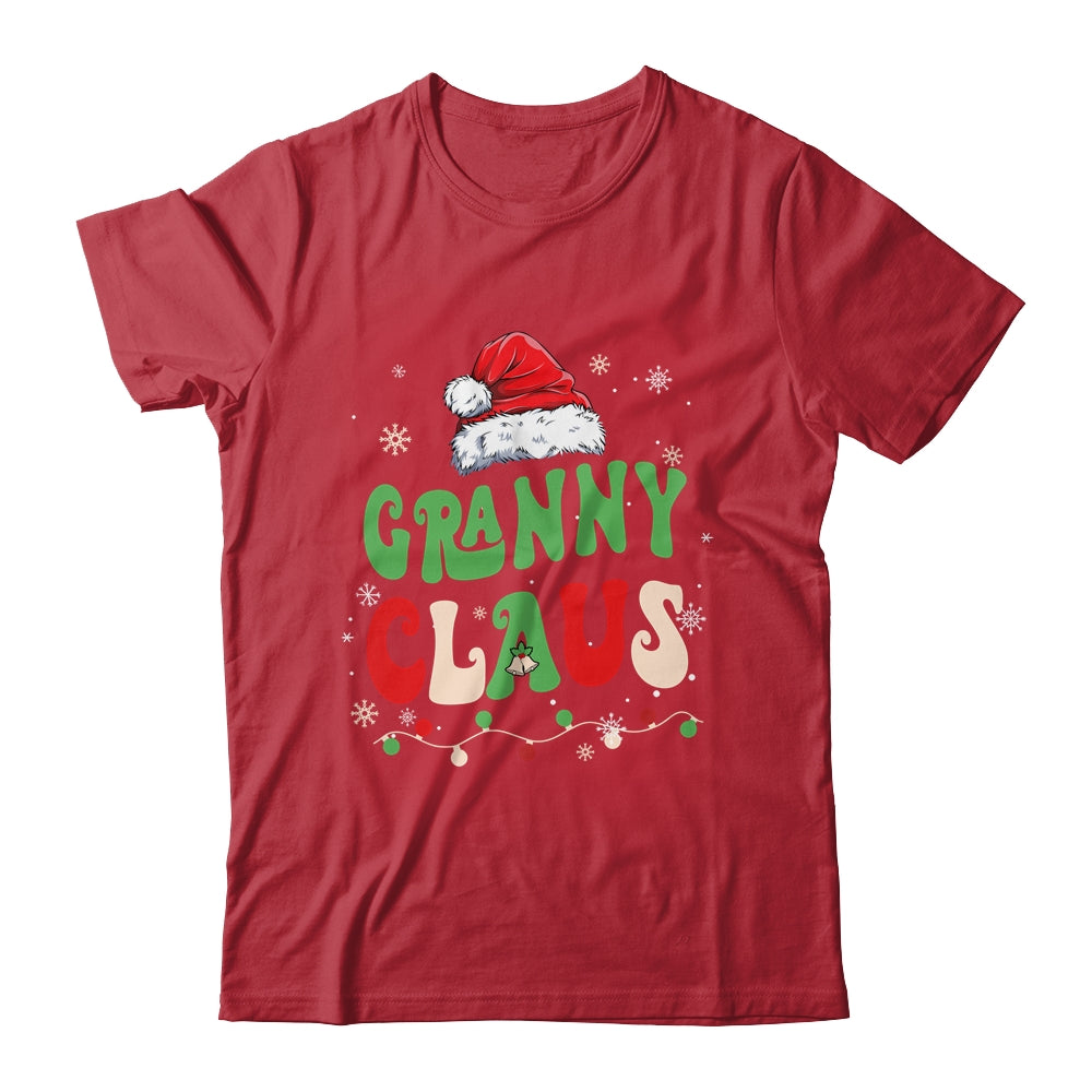 Team Santa Granny Claus Elf Groovy Matching Family Christmas Shirt & Sweatshirt | siriusteestore
