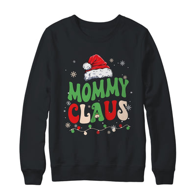 Team Santa Mommy Claus Elf Groovy Matching Family Christmas Shirt & Sweatshirt | siriusteestore
