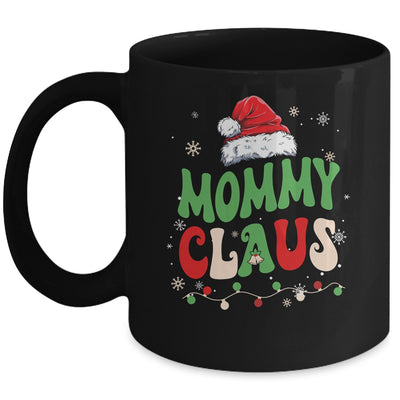 Team Santa Mommy Claus Elf Groovy Matching Family Christmas Mug | siriusteestore