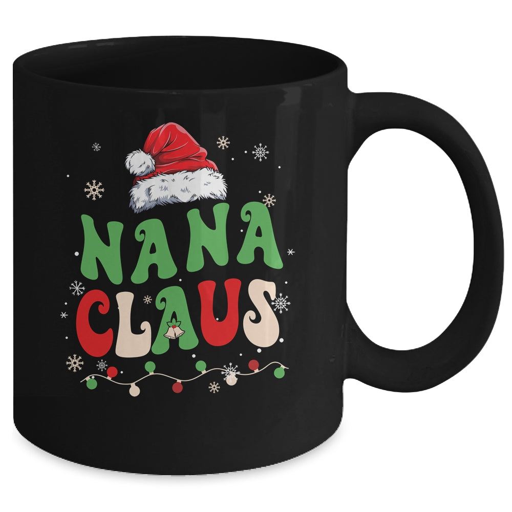 Team Santa Nana Claus Elf Groovy Matching Family Christmas Mug | siriusteestore