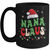 Team Santa Nana Claus Elf Groovy Matching Family Christmas Mug | siriusteestore