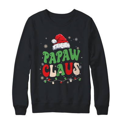 Team Santa PaPaw Claus Elf Groovy Matching Family Christmas Shirt & Sweatshirt | siriusteestore
