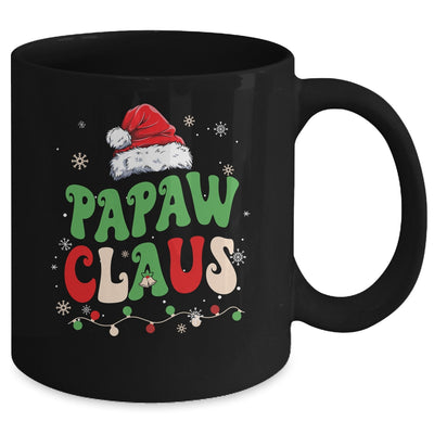 Team Santa PaPaw Claus Elf Groovy Matching Family Christmas Mug | siriusteestore
