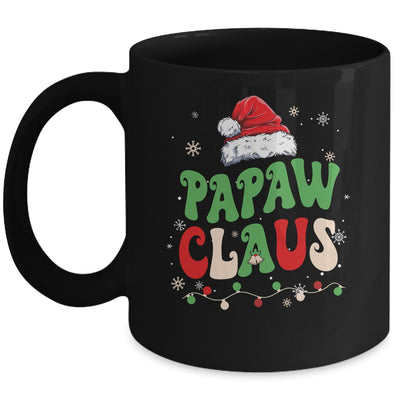 Team Santa PaPaw Claus Elf Groovy Matching Family Christmas Mug | siriusteestore