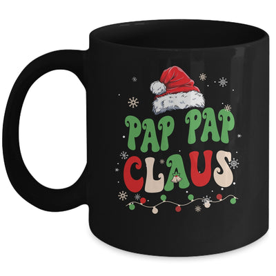 Team Santa Pap Pap Claus  Groovy Matching Family Christmas Mug | siriusteestore