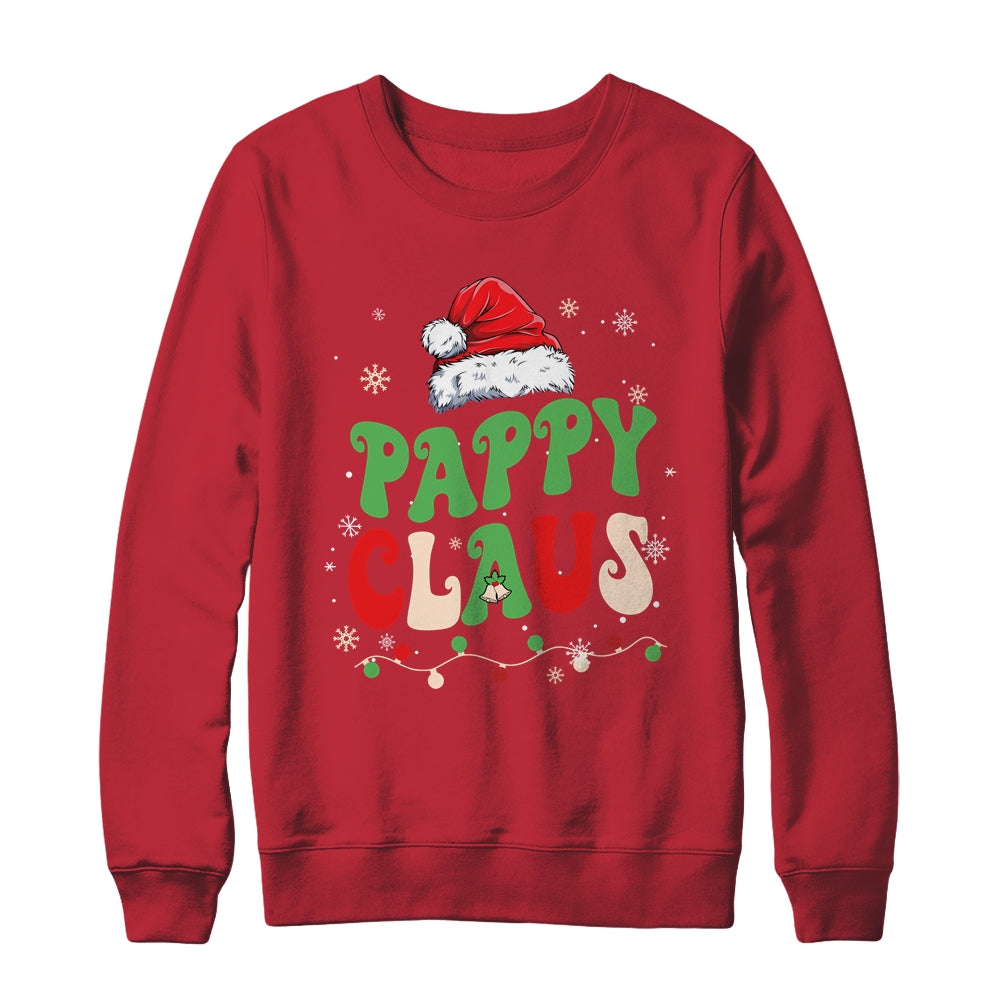 Team Santa Pappy Claus Elf Groovy Matching Family Christmas Shirt & Sweatshirt | siriusteestore