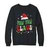Team Santa Paw Paw Claus Groovy Matching Family Christmas Shirt & Sweatshirt | siriusteestore