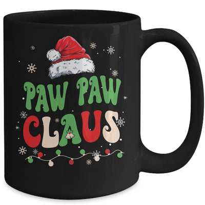 Team Santa Paw Paw Claus Groovy Matching Family Christmas Mug | siriusteestore
