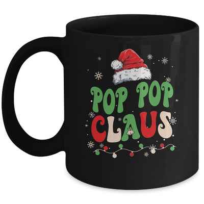 Team Santa Pop Pop Claus  Groovy Matching Family Christmas Mug | siriusteestore