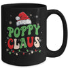 Team Santa Poppy Claus Elf Groovy Matching Family Christmas Mug | siriusteestore