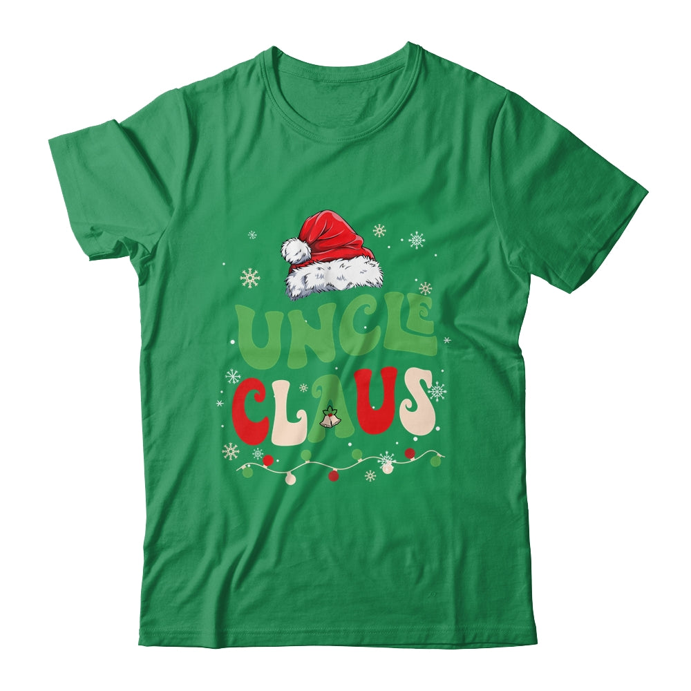 Team Santa Uncle Claus Elf Groovy Matching Family Christmas Shirt & Sweatshirt | siriusteestore