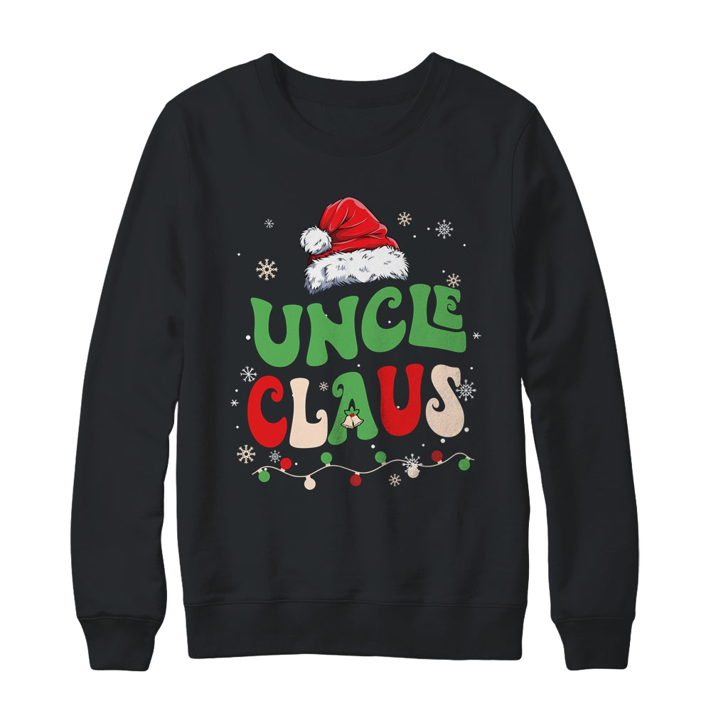 Team Santa Uncle Claus Elf Groovy Matching Family Christmas Shirt & Sweatshirt | siriusteestore